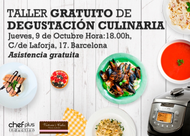 Chef Plus Induction_Taller gratuito de degustación culinaria Barcelona